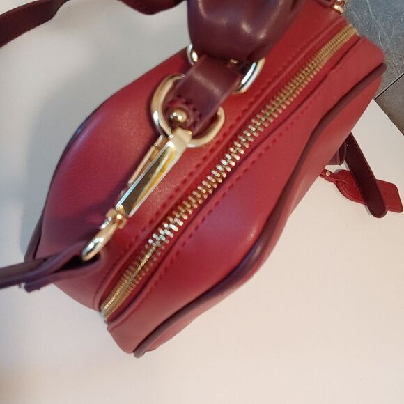 Sole Society Crossbody bag Maroon with bow - Picture 5 of 12